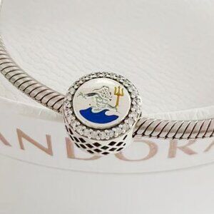 Pandora Virginia Beach Exclusive Charm Travel Bead Pendant S925 Silver with box